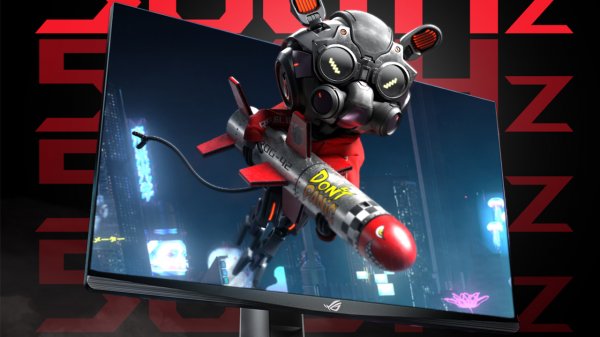 Asus ROG Swift 500 Hz oyuncu monitörü tanıtıldı